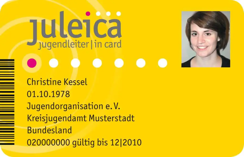 Juleica Musterkarte