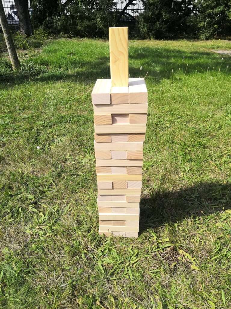 Verleih Jenga XXL